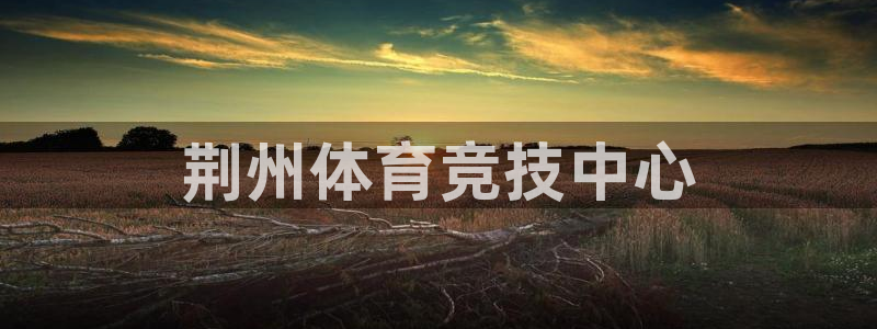  竞技宝官网最新入口：荆州体育竞技中心